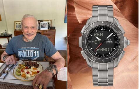 buzz aldrin 3 watches|omega watch used by astronauts.